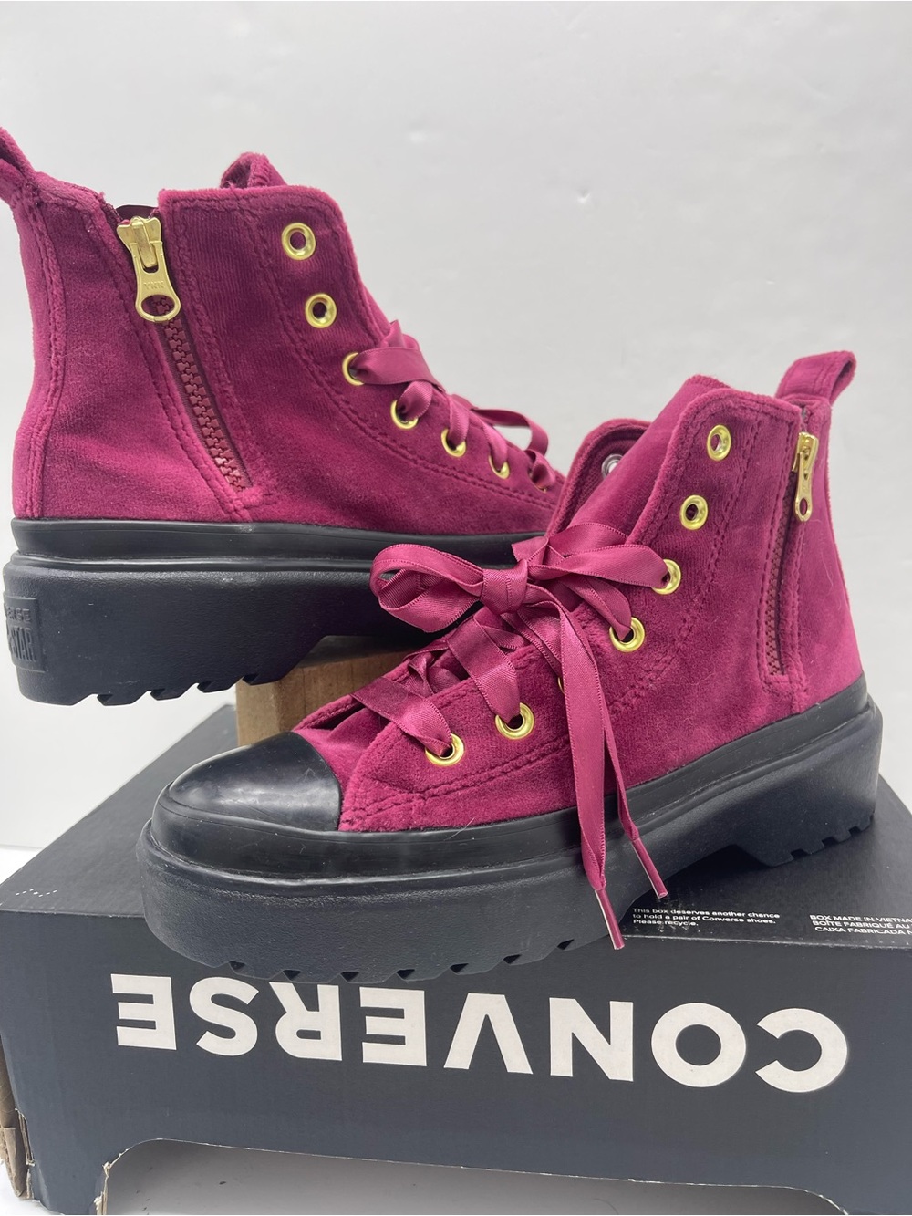 Converse WMNS A05442C
CTAS LUGGED LIFT H LEGEND BERRY/BLACK/BLACK Sneakers - Picture 9 of 16